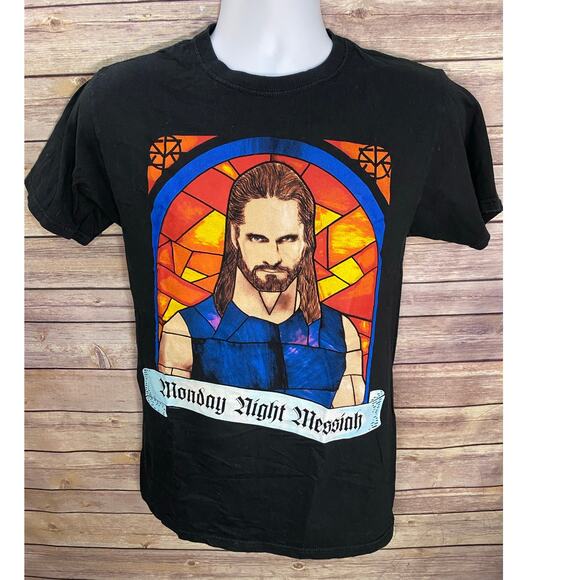 WWE Seth Rollins Monday Night Messiah T-Shirt – Authentic Graphic – Size Small - Picture 1 of 7